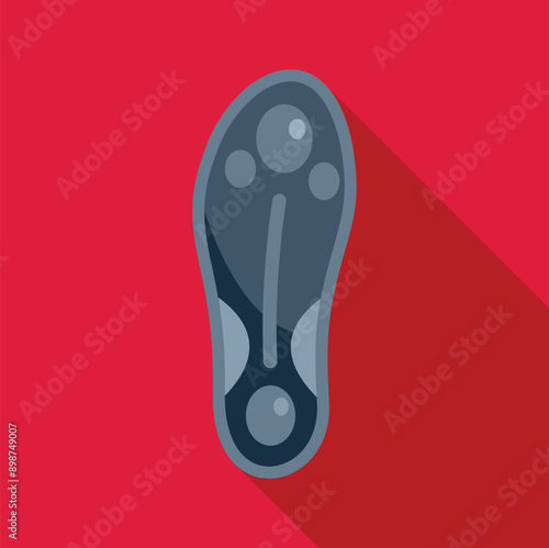 Orthopedic insole designed to provide support and cushioning for individuals with flat feet or low arches