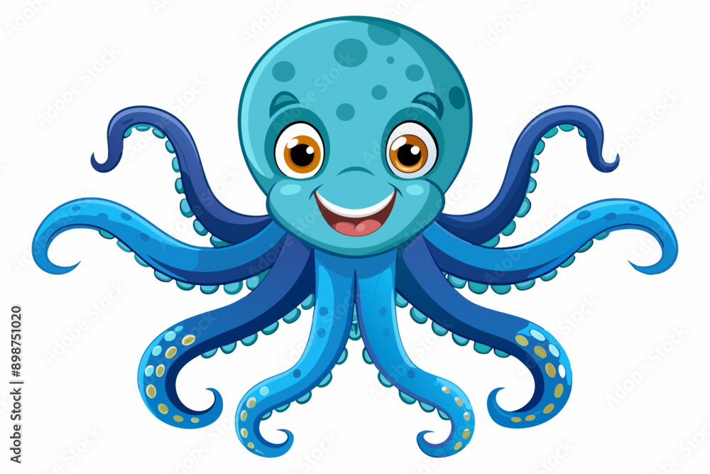 Funny Octopus Vector Illustration Cartoon, Clipart And Line Art Design on White Background, Funny octopus cartoon vector with white background: clipart, illustration, and line art design. Funny Octopus Vector Illustration Cartoon, Clipart And Line Art Design on White Background, Funny octopus cartoon vector with white background: clipart, illustration, and line art design.