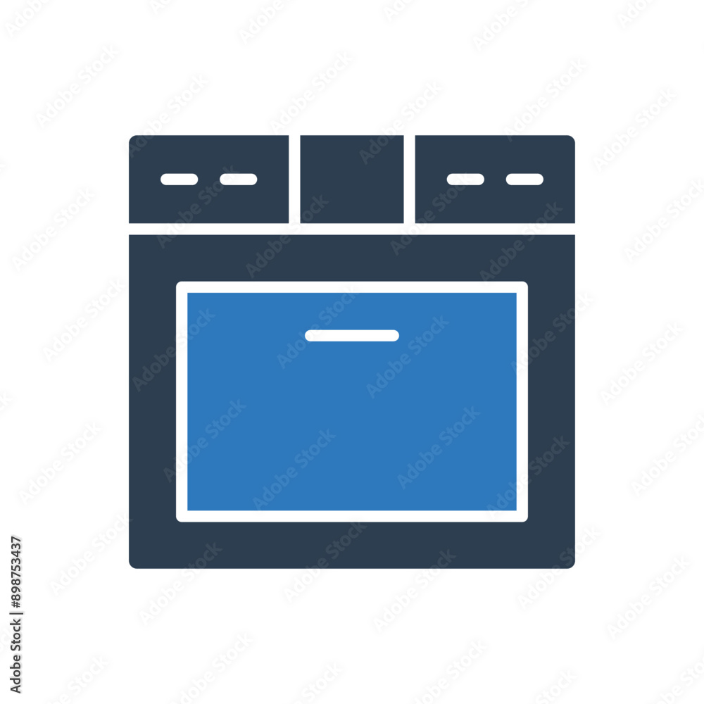 Oven Icon - Cooking Range Icon Oven Icon - Cooking Range Icon