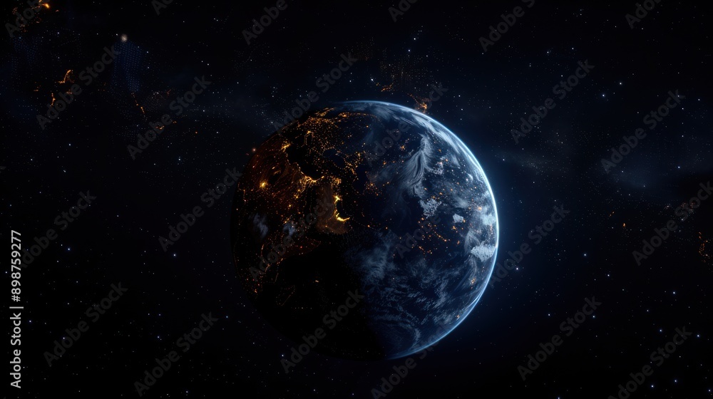 Fototapeta premium Earth From Space