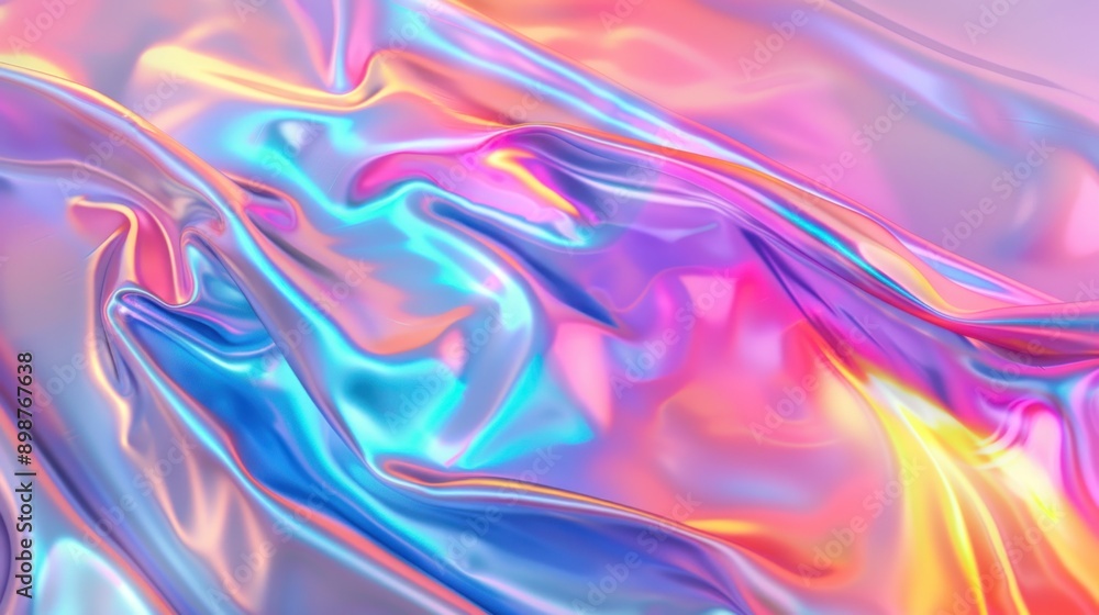 Obraz premium Abstract Holographic Background