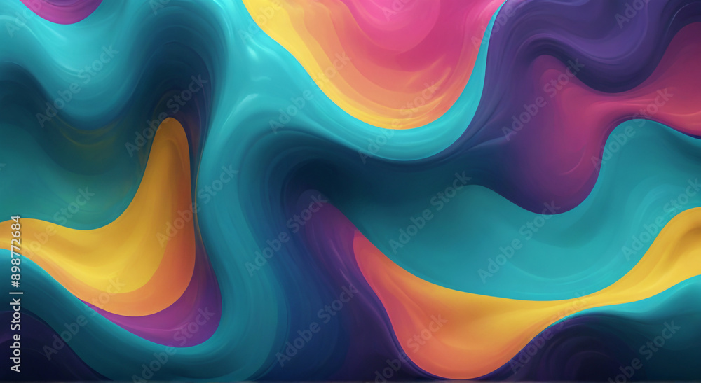 abstract colorful background with waves abstract colorful background with waves