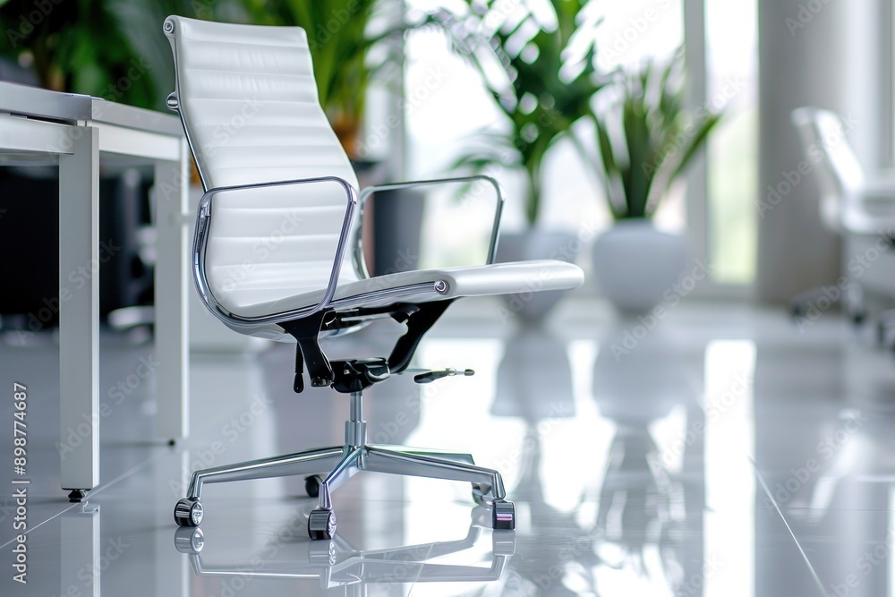 chairs on bright business office. corporate workplace chairs on bright business office. corporate workplace