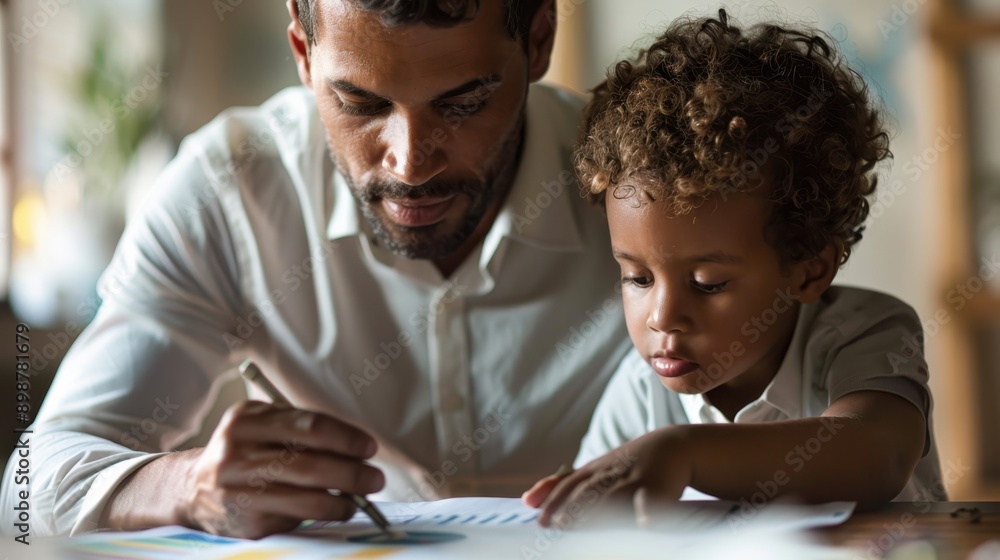 Engaging Interactive Math Lesson: Teacher and Student Analyzing Data on Graph for Practical Education