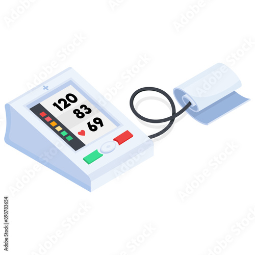 Isometric Blood Pressure Monitor