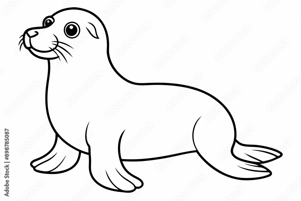 Funny Sea Lion Vector Illustration, Cartoons, Clipart, and Line Art Design, Funny Sea Lion vector illustration, cartoons, clipart, and line art design on a white background. Funny Sea Lion Vector Illustration, Cartoons, Clipart, and Line Art Design, Funny Sea Lion vector illustration, cartoons, clipart, and line art design on a white background.