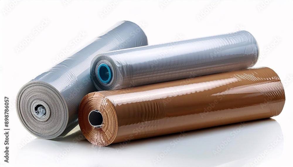 Stretch wrap isolated.plastic wrap texture Stretch wrap isolated.plastic wrap texture