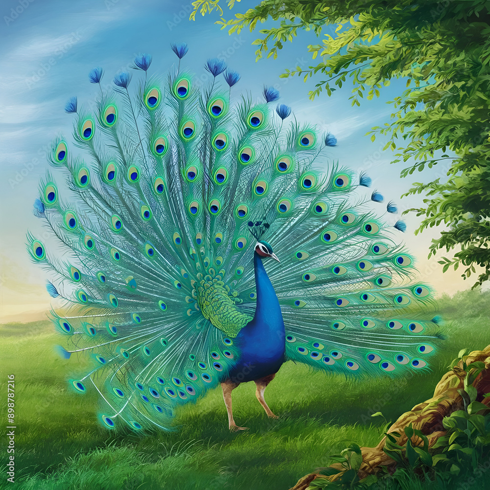 Obraz premium peacock