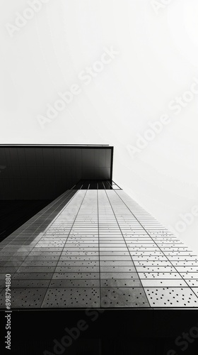 Glass Facade of Modern Skyscraper