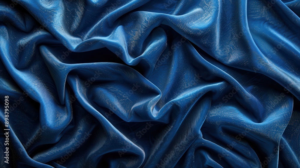 Obraz premium blue velvet texture background