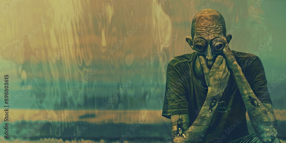 Fototapeta premium The Chit-Chat Champion: Winning Conversations with the Big Talker