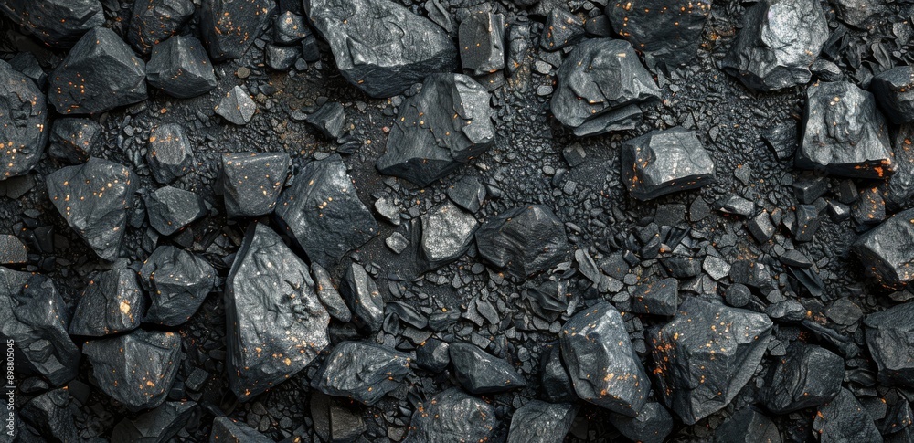 Pile of Rocks on Gravel Ground Pile of Rocks on Gravel Ground