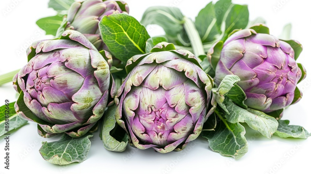 Freshly picked artichokes from a home garden in autumn Freshly picked artichokes from a home garden in autumn