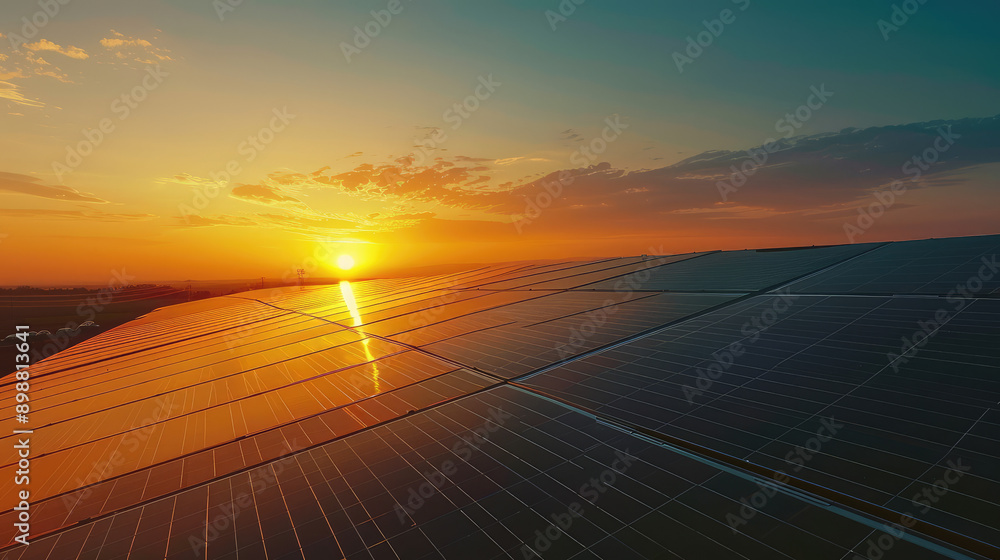 solar panels on the roof of the big factory solar panels on the roof of the big factory