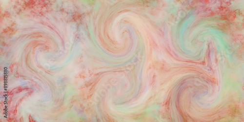 Colorful tiles liquid wavy abstract background. Color splash liquidity pattern die. two and three themed colored illustration background for design