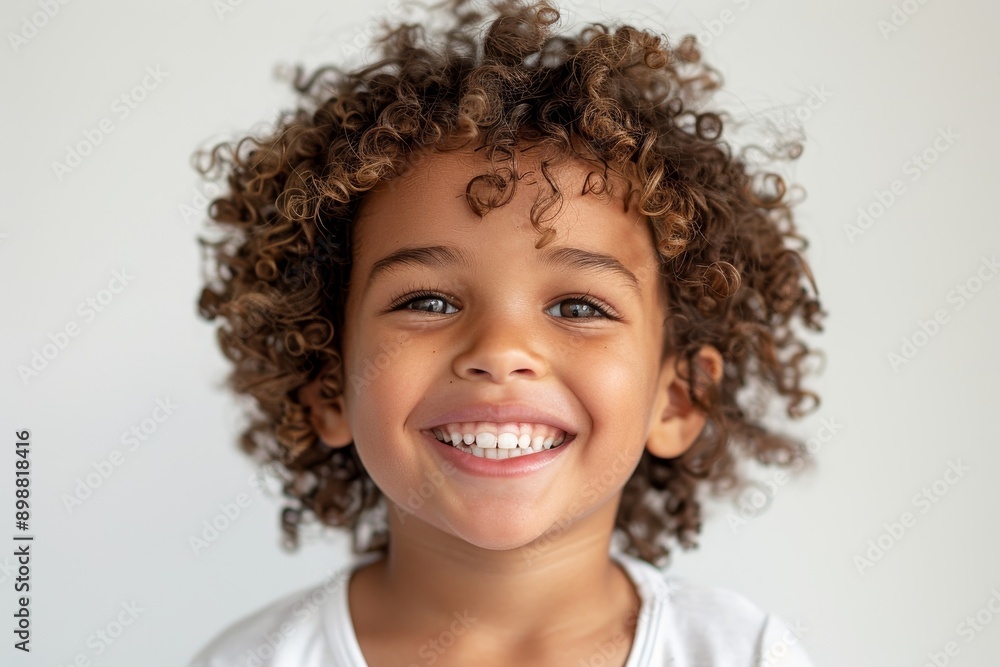 a professional portrait studio photo of a cute white american boy child model with perfect clean teeth laughing and smiling. isolated on white background. for ads and web design. Generative AI a professional portrait studio photo of a cute white american boy child model with perfect clean teeth laughing and smiling. isolated on white background. for ads and web design. Generative AI