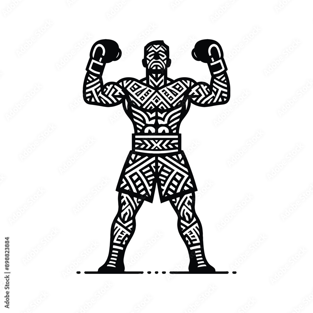 Fototapeta premium Boxing, Kickboxing