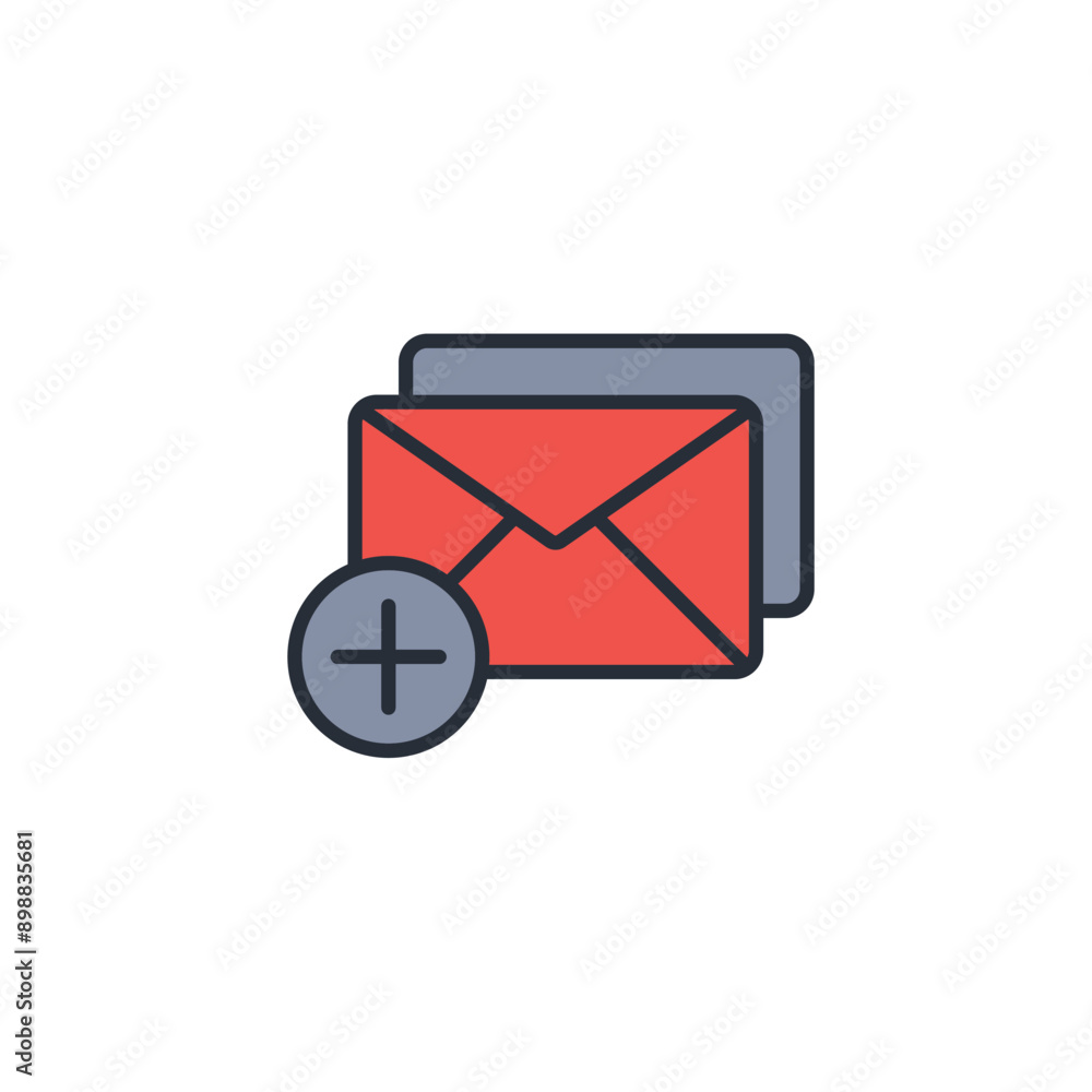 New Message icon. vector.Editable stroke.linear style sign for use web design,logo.Symbol illustration. New Message icon. vector.Editable stroke.linear style sign for use web design,logo.Symbol illustration.