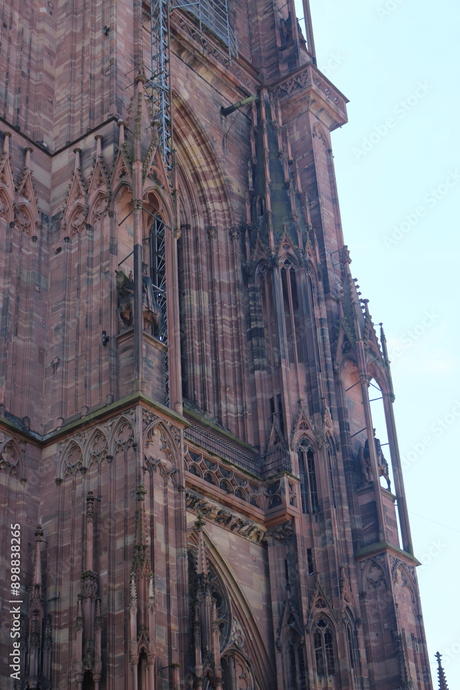 Obraz premium Catedral de Estrasburgo