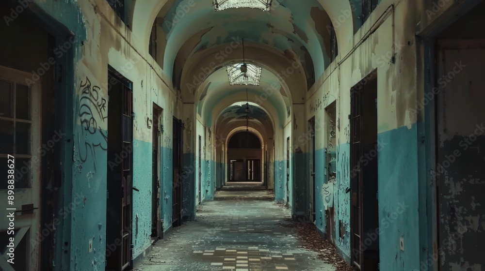 Fototapeta premium adult orphanage building