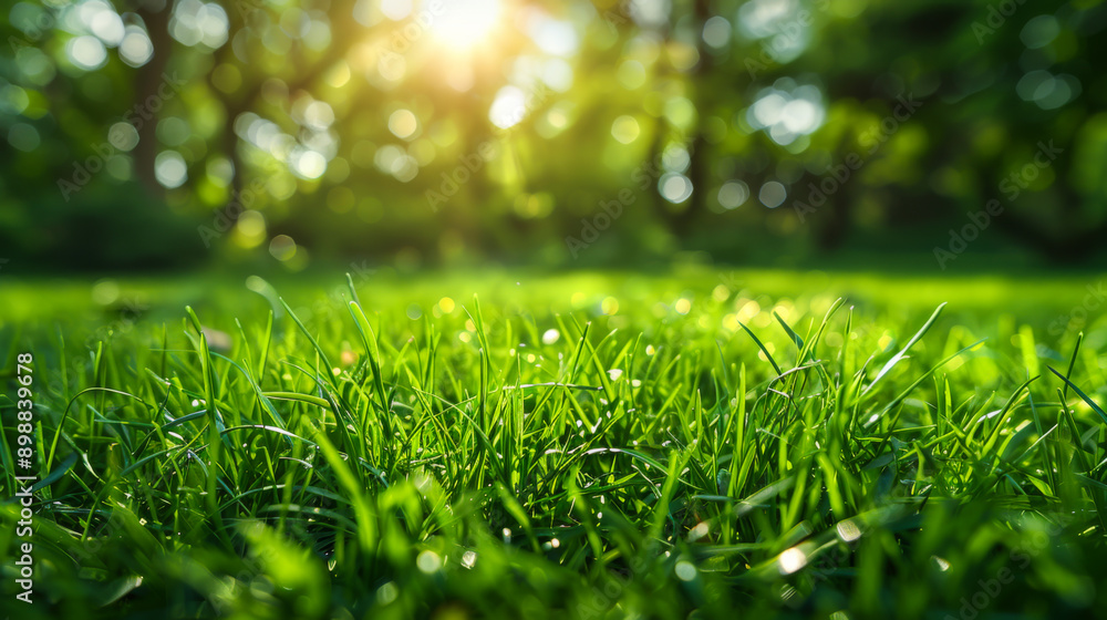 Green fields of mown grass at sunset. Fresh green lawn. Nature concept. Green fields of mown grass at sunset. Fresh green lawn. Nature concept.