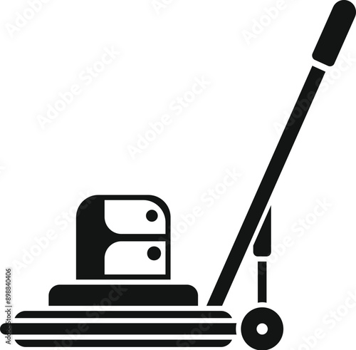 Floor sanding machine for restoring hardwood floors to their original beauty