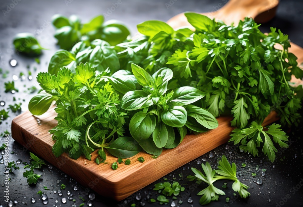 stylish arrangement vibrant culinary herbs showcasing freshness colorful variety, basil, parsley, cilantro, rosemary, thyme, chives, dill, mint, sage, oregano stylish arrangement vibrant culinary herbs showcasing freshness colorful variety, basil, parsley, cilantro, rosemary, thyme, chives, dill, mint, sage, oregano