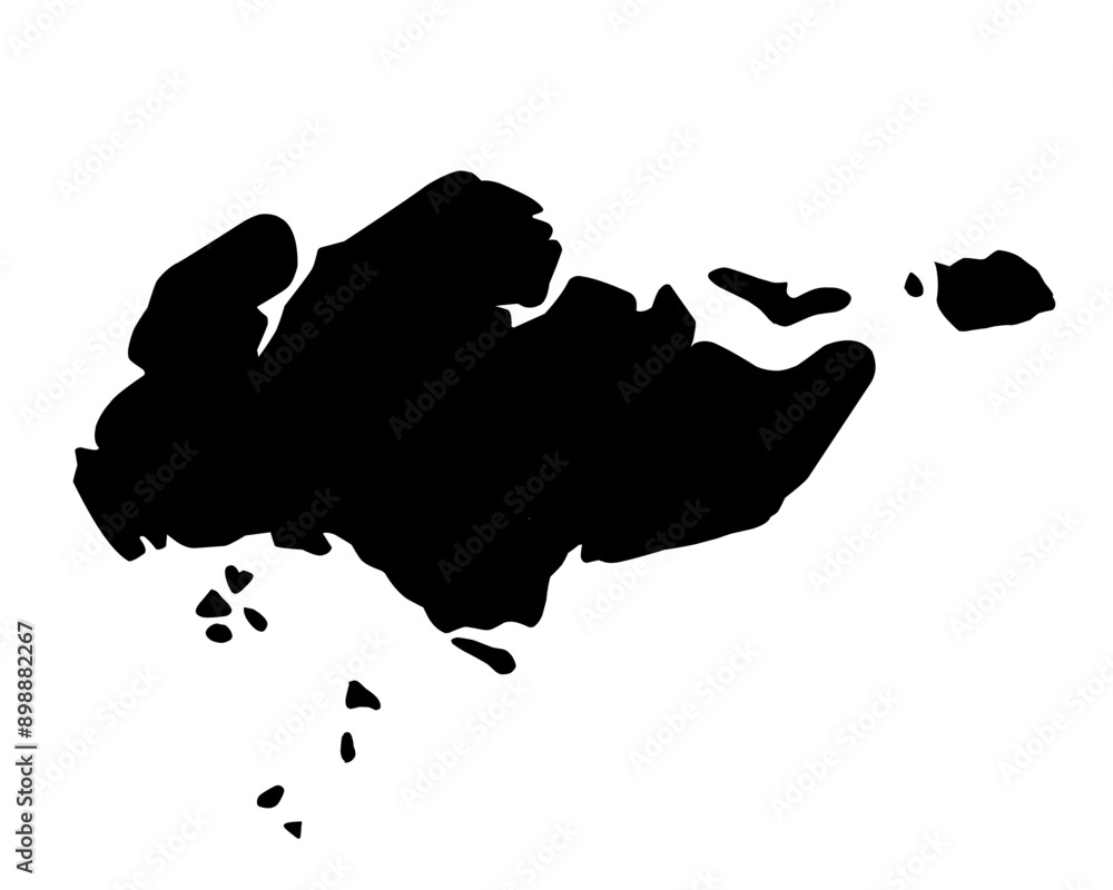 singapore map silhouette singapore map silhouette