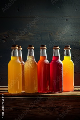 Bottled Natural Juice Generative AI