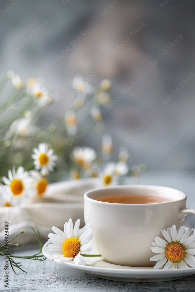 Delicious Natural Bio chamomile tea Generative AI Delicious Natural Bio chamomile tea Generative AI