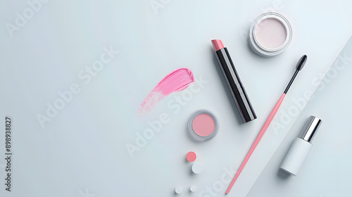 Wallpaper Mural Make up 3d style images. Plastic package for beauty products for your design and logo, blank mock up on white background. Torontodigital.ca