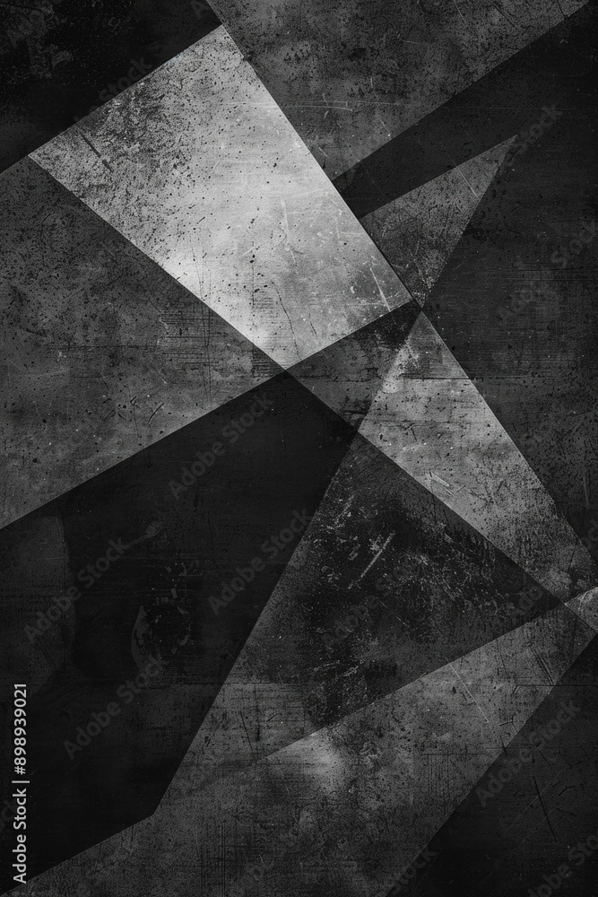 A simple yet striking geometric pattern in monochrome tones