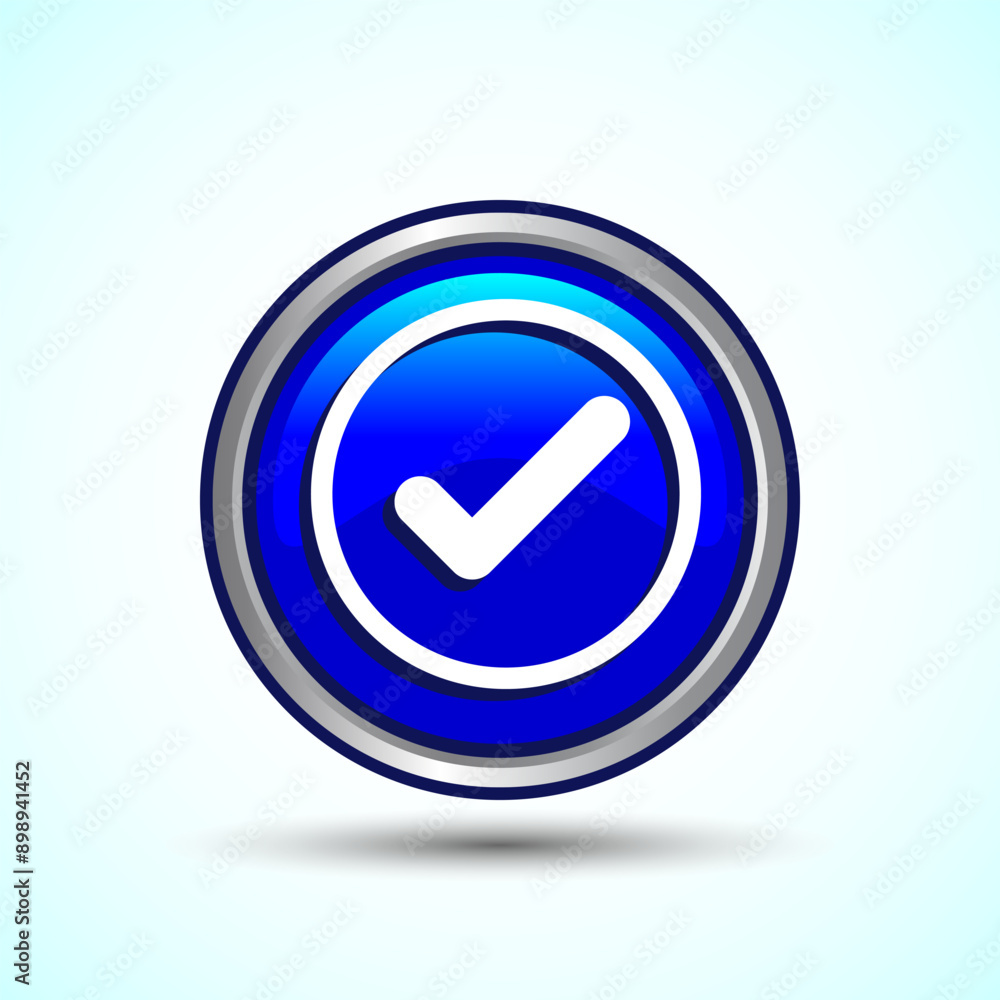 Check Mark Icon Button Set Design Illustration Tick Symbol Check Mark Icon Button Set Design Illustration Tick Symbol