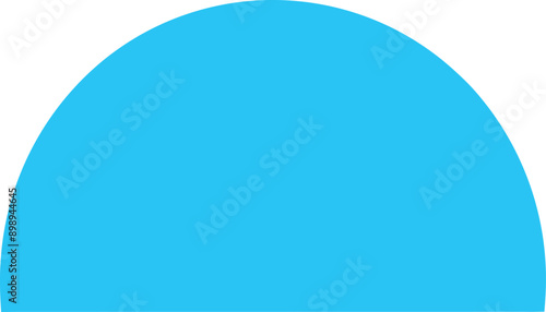Semicircle vector art illustrations