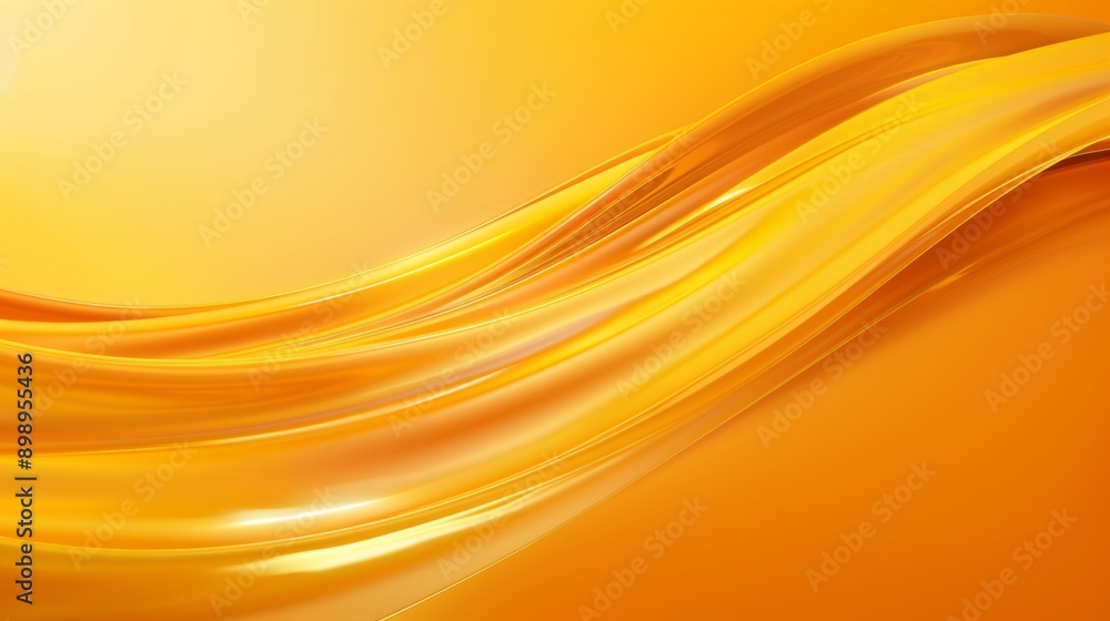 A yellow background with a wavy line A yellow background with a wavy line