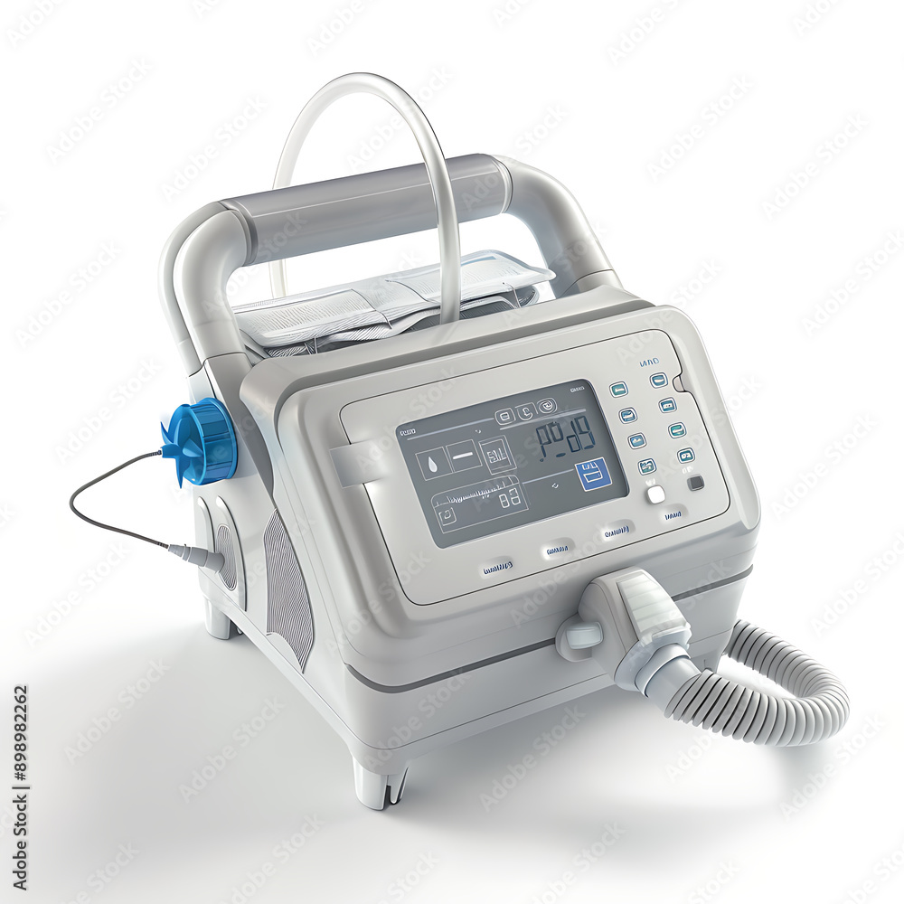 BiPAP isolated on white background. BiPAP isolated on white background.