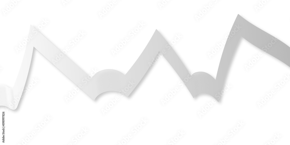 White background grey wave lines. Flowing waves Abstract digital equalizer sound wave Flow Line Vector illustration for tech futuristic innovation concept. White background Graphic design. White background grey wave lines. Flowing waves Abstract digital equalizer sound wave Flow Line Vector illustration for tech futuristic innovation concept. White background Graphic design.