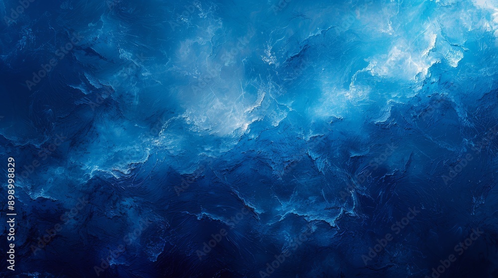Abstract blue texture background is creating a dramatic sky with clouds, perfect for any project needing a cool and moody atmosphere
