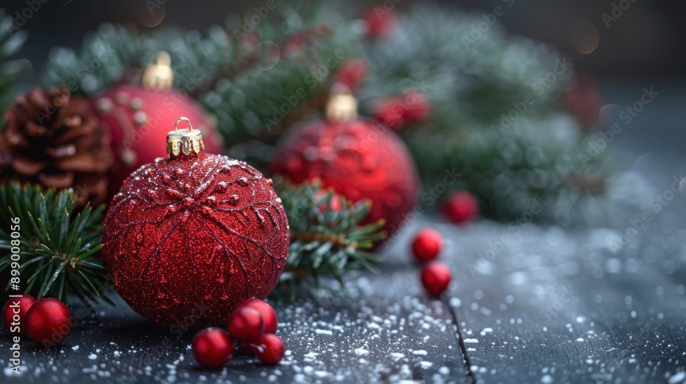 Festive Christmas Decorations Adorning a Festive Home Interior Festive Christmas Decorations Adorning a Festive Home Interior