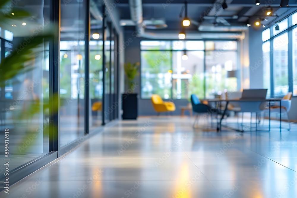 High-Resolution Architecture: Blurred Interior, Bokeh Effect High-Resolution Architecture: Blurred Interior, Bokeh Effect
