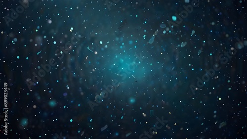 Particle seamless loop abstract background Generative AI