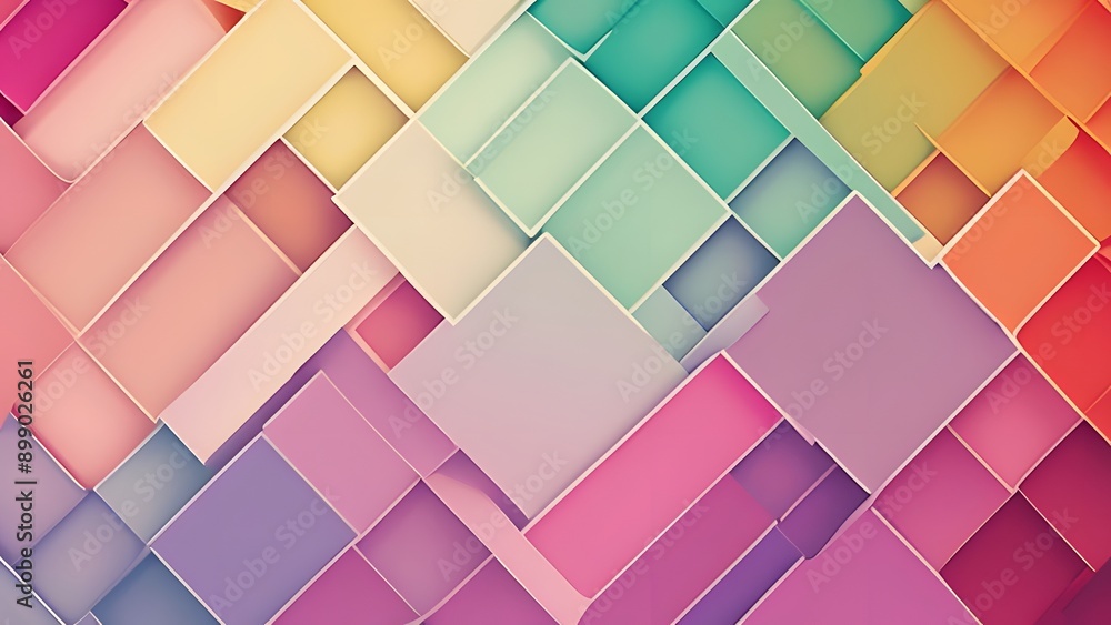 abstract background with squares abstract background with squares
