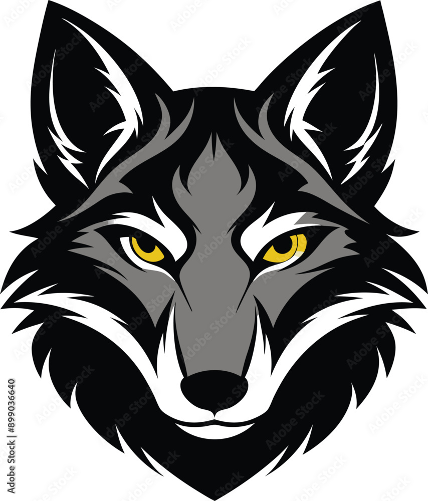 wolf head vector wolf head vector