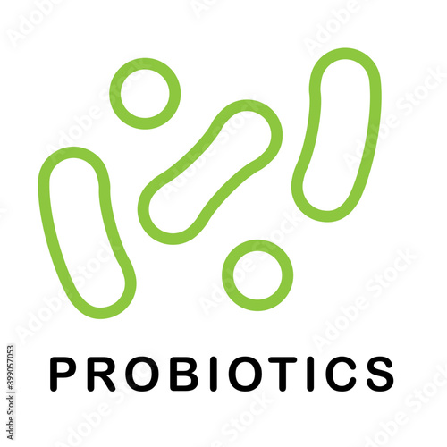 Probiotic icon template