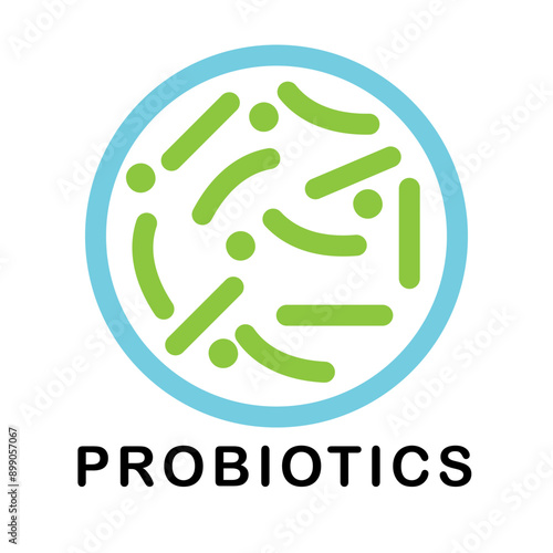 Probiotic icon template