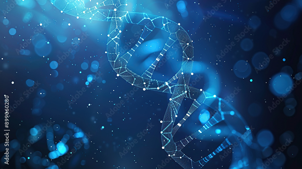 Abstract background with a double helix and DNA structure, Abstract background with a double helix and DNA structure,