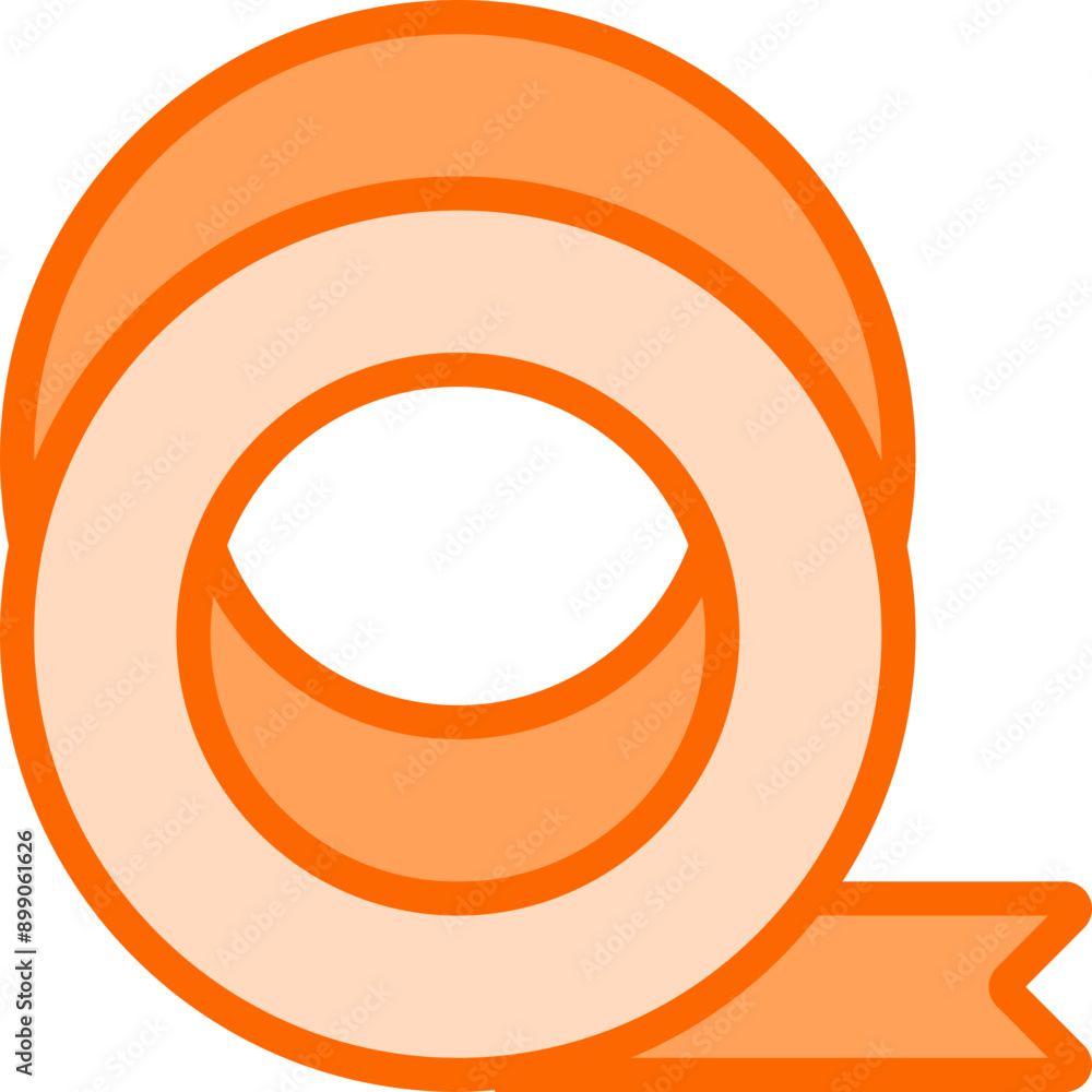 Sticky Tape Dual Tone Icon Design Vector Sticky Tape Dual Tone Icon Design Vector