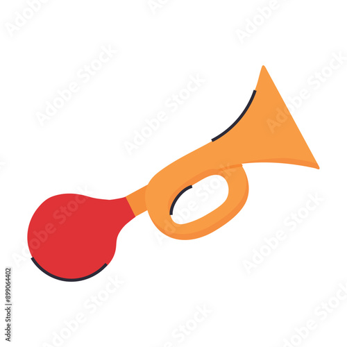 Vehicle horn icon clipart avatar logtotype isolated vector illustration