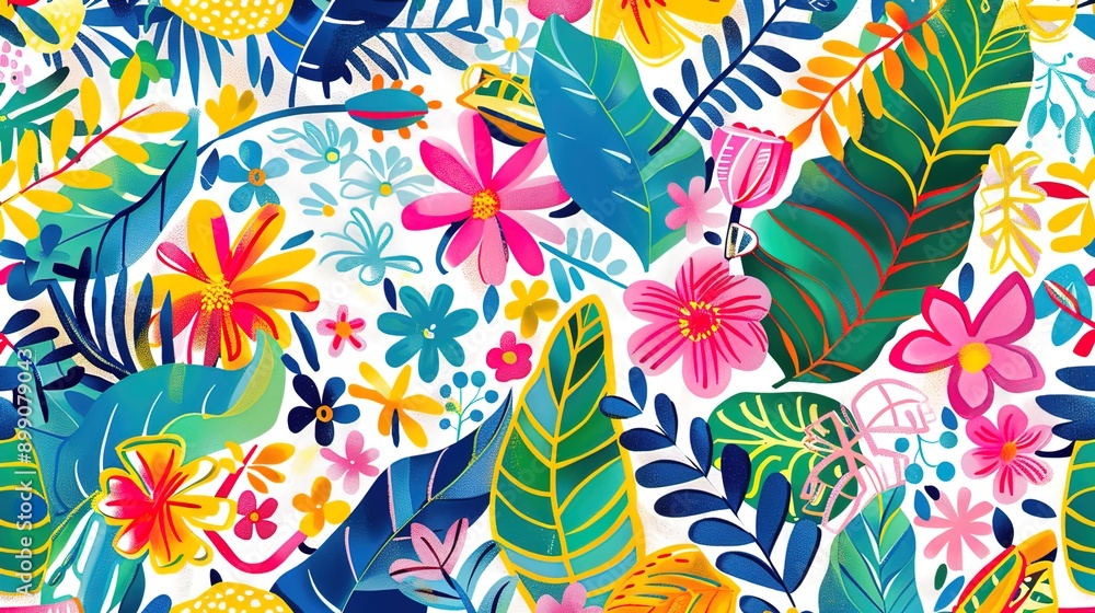 Summer pattern wallpaper Summer pattern wallpaper
