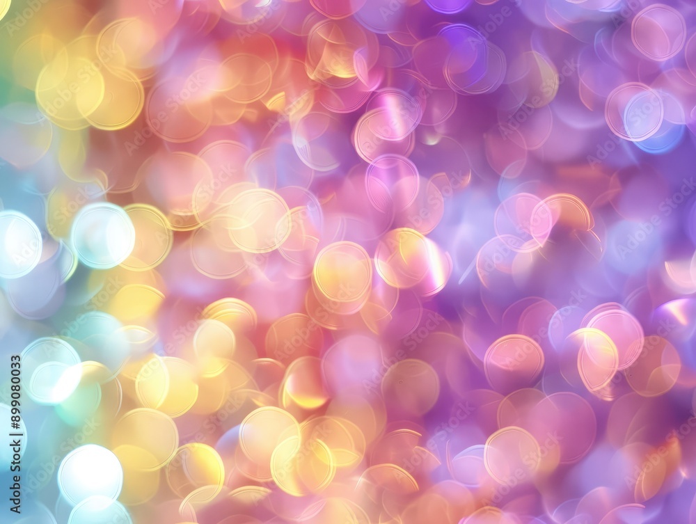 Colorful bokeh patterns in soft, dreamy hues, Bokeh, Serene Colorful bokeh patterns in soft, dreamy hues, Bokeh, Serene